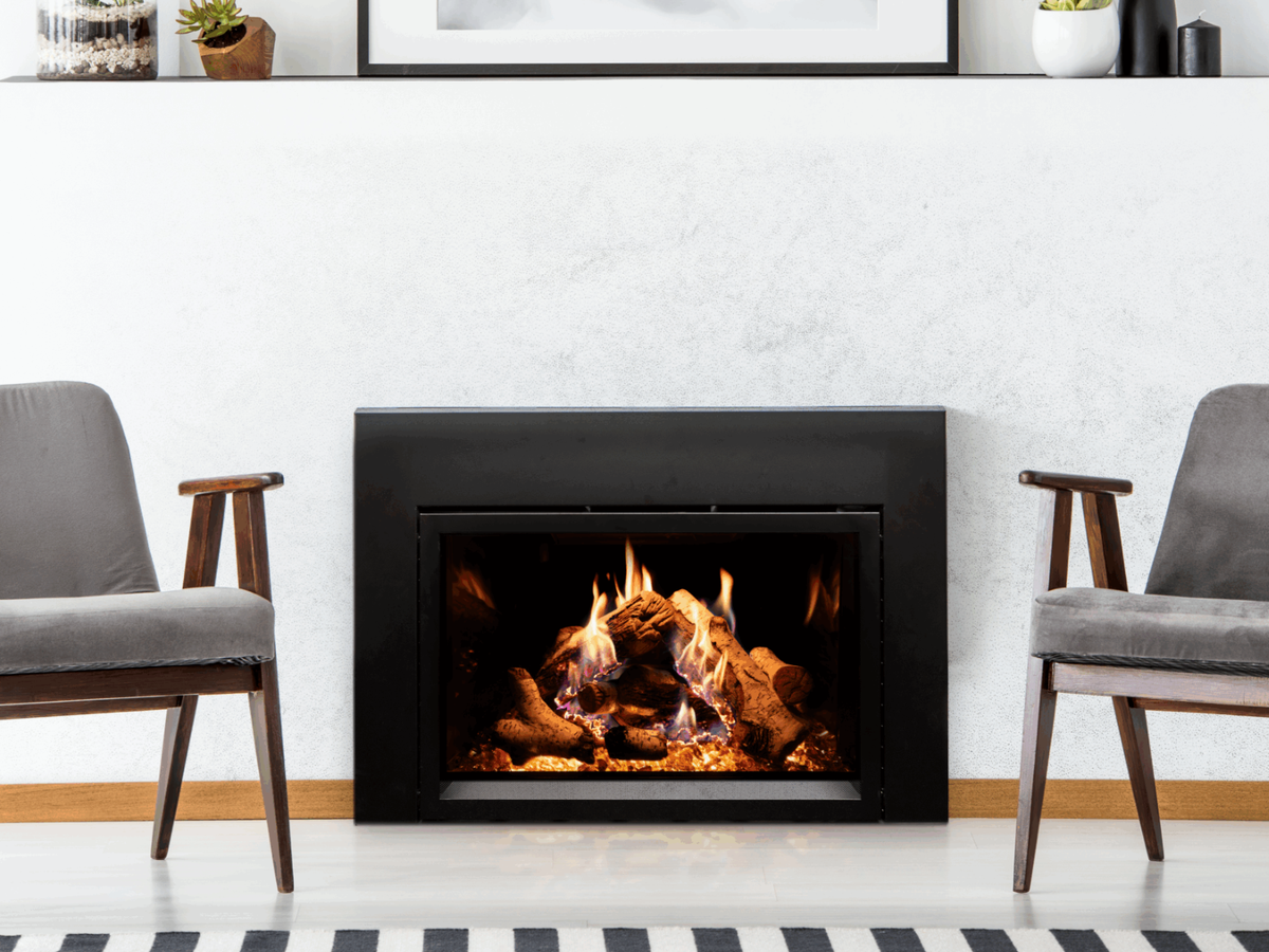 Rainier 30" Medium Fireplace Insert | Mod Living Spaces