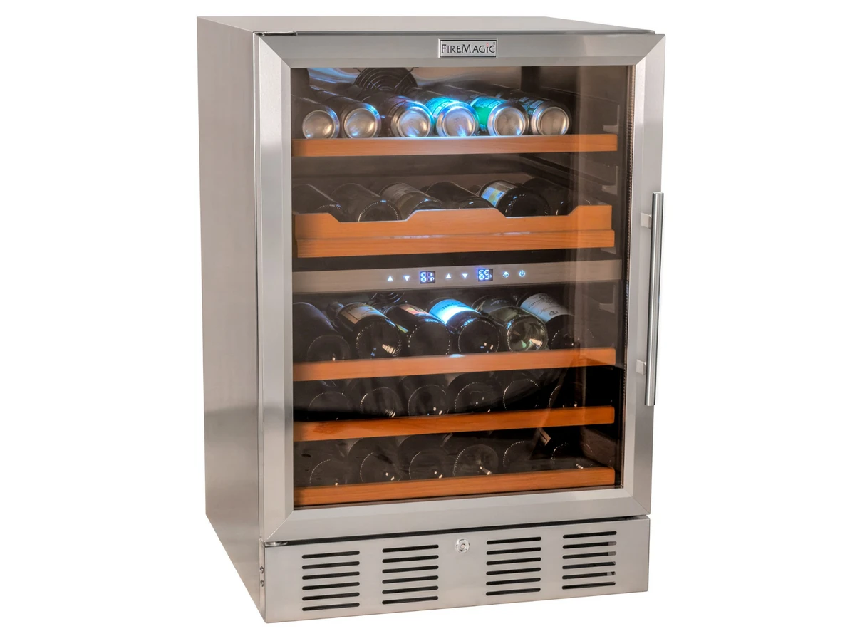 Fire Magic 24" Dual Zone Wine & Beverage Cooler | Mod Living Spaces