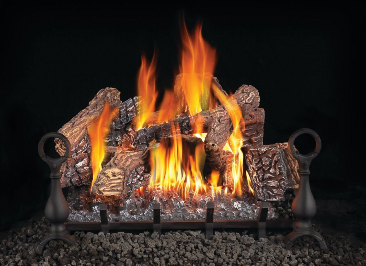 Napoleon Fiberglow Series Vented Gas Log Set - GL18(24,30)NE