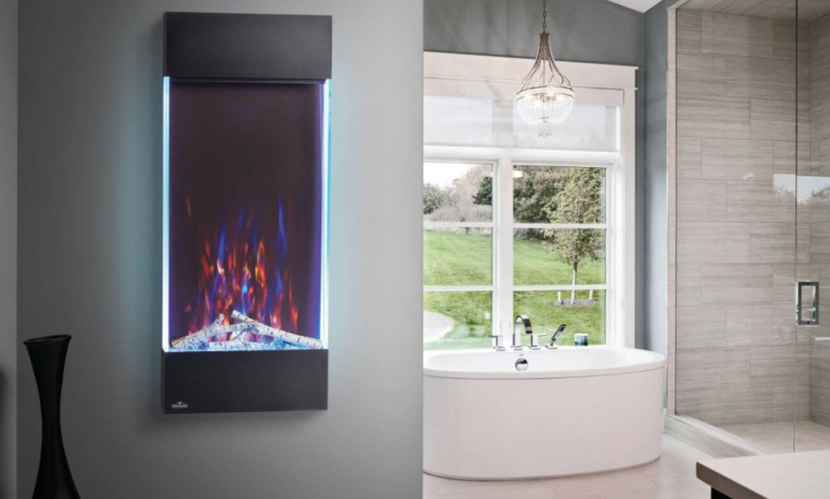 Napoleon Allure Vertical 38" Wall Hanging Electric Fireplace - NEFVC38H