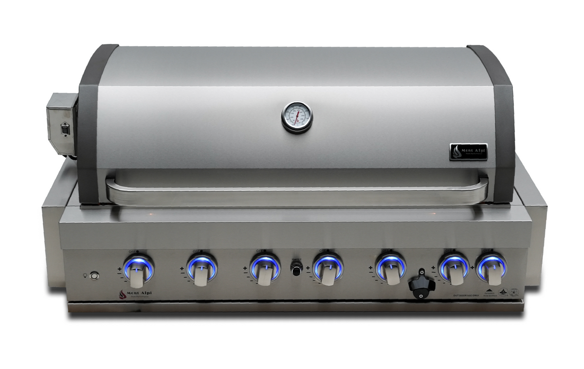 Mont Alpi 805 44" 6-Burner Stainless Steel Built-in Grill - MABi805