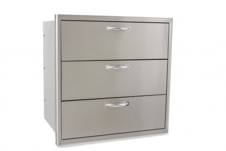 Blaze 30 Inch Triple Access Drawer - BLZ-30W-3DRW