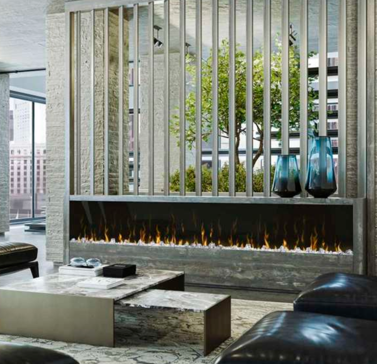 Dimplex IgniteXL 100" Built-In Linear Electric Fireplace - XLF100