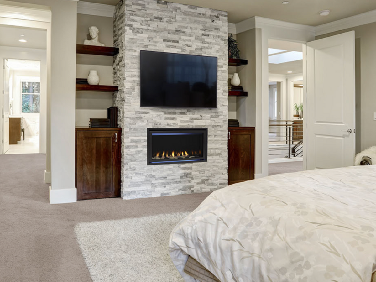 Majestic Jade 32" Linear Direct Vent Gas Fireplace with IntelliFire Touch Ignition - JADE32