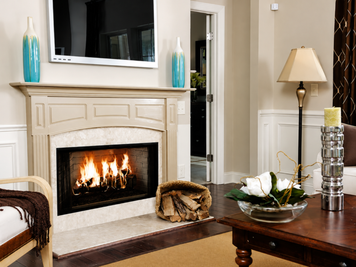 Majestic Royalton 36" Radiant Wood-Burning Fireplace - BE36