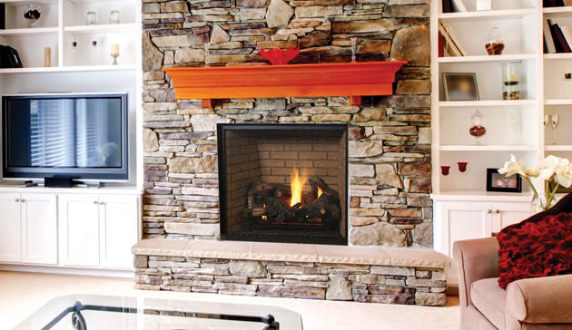 Superior DRT 6300 Series 45" Traditional Direct Vent Gas Fireplace, Electronic Ignition - DRT6345