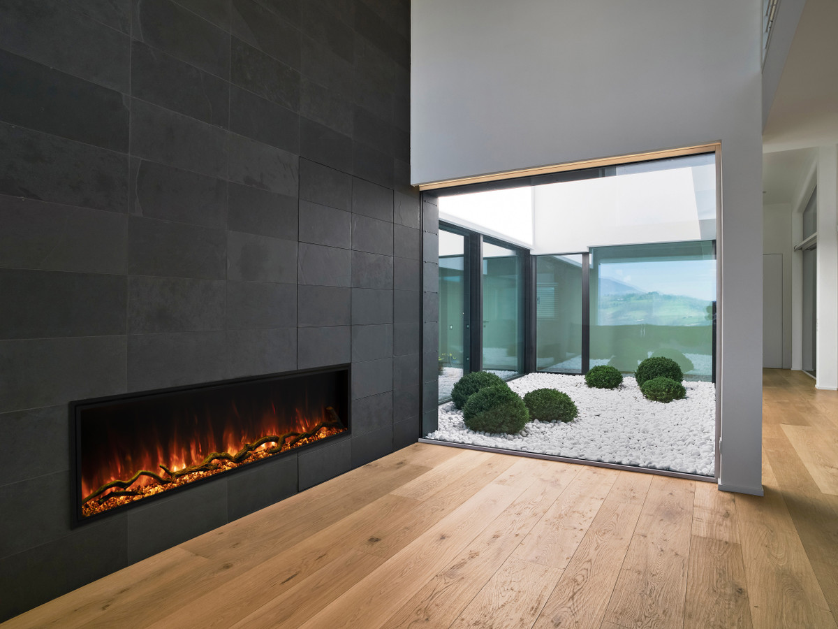 Modern Flames Landscape Pro Slim 56" Built-in Electric Fireplace - LPS-5614