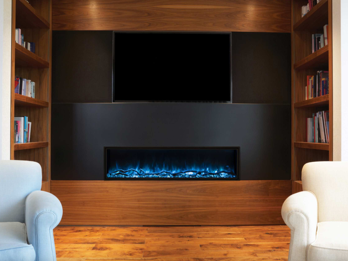 Modern Flames Landscape Pro Slim 56" Built-in Electric Fireplace - LPS-5614