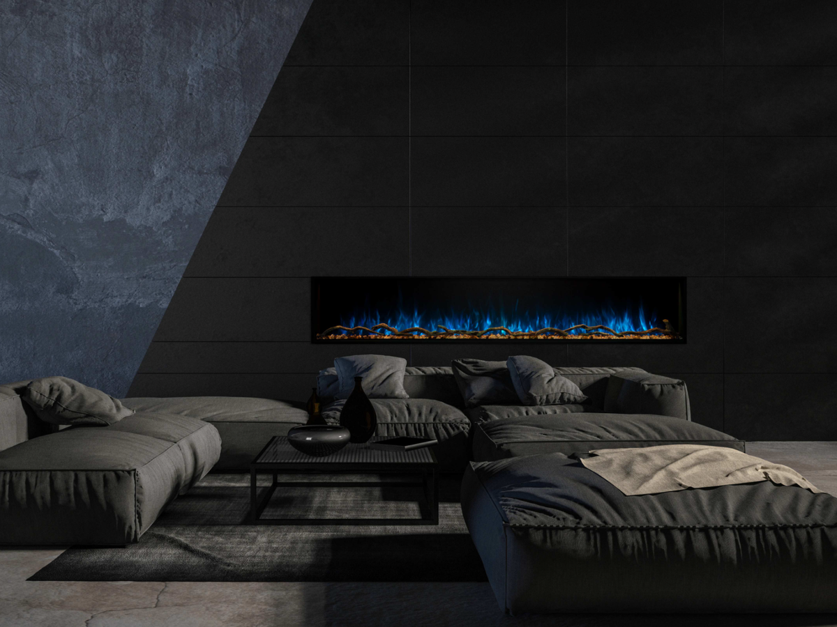 Modern Flames Landscape Pro Slim 80" Built-in Electric Fireplace - LPS-8014