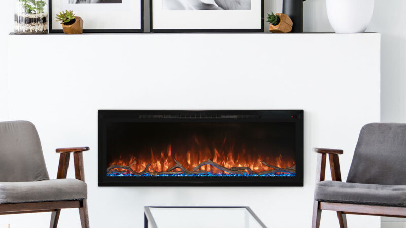 Modern Flames Spectrum Slimline 50" Electric Fireplace - SPS-50B