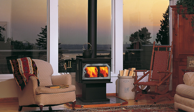 Ironstrike Striker S160 Wood Burning Stove - S160A(T)GL