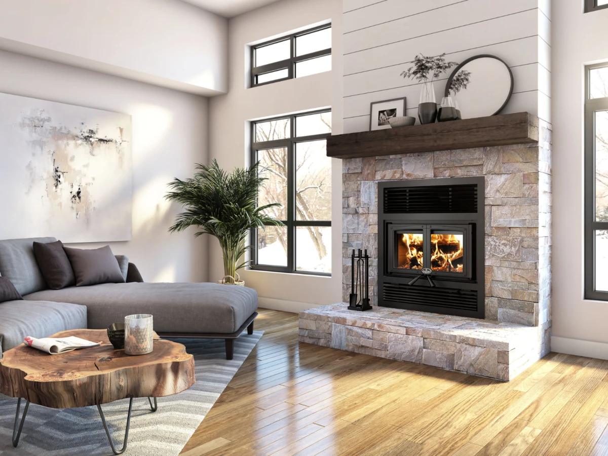 Osburn Everest III Large Wood-Burning Fireplace - OB04017