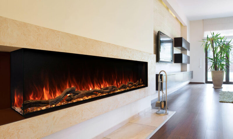 Modern Flames Landscape Pro Multi 96" Multi-Sided Electric Fireplace - LPM-9616