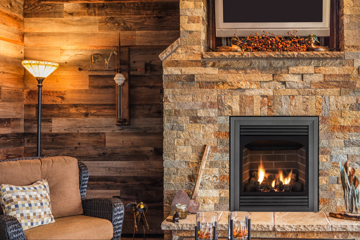Empire WMH Vail Premium 24" Vent-Free Traditional Gas Fireplace - VFP24FP30L10P