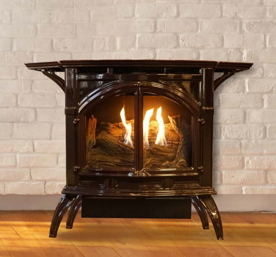 Empire WMH Spirit Small 10K Cast Iron Vent-Free Gas Stove - VFD10CC