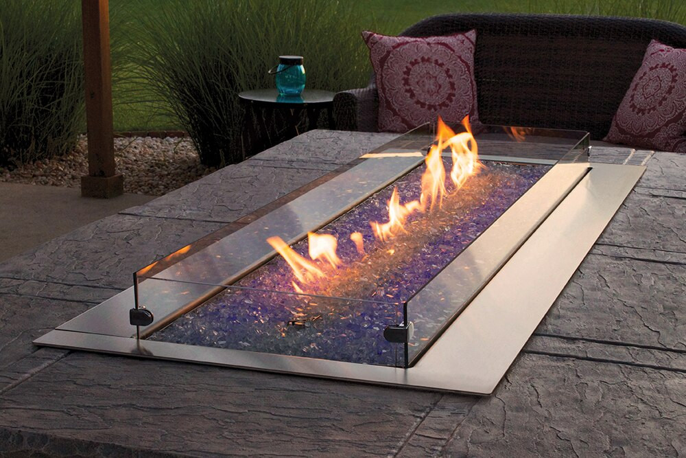 Empire WMH Carol Rose Coastal Collection 60" Linear Outdoor Fire Pit - OL60TP