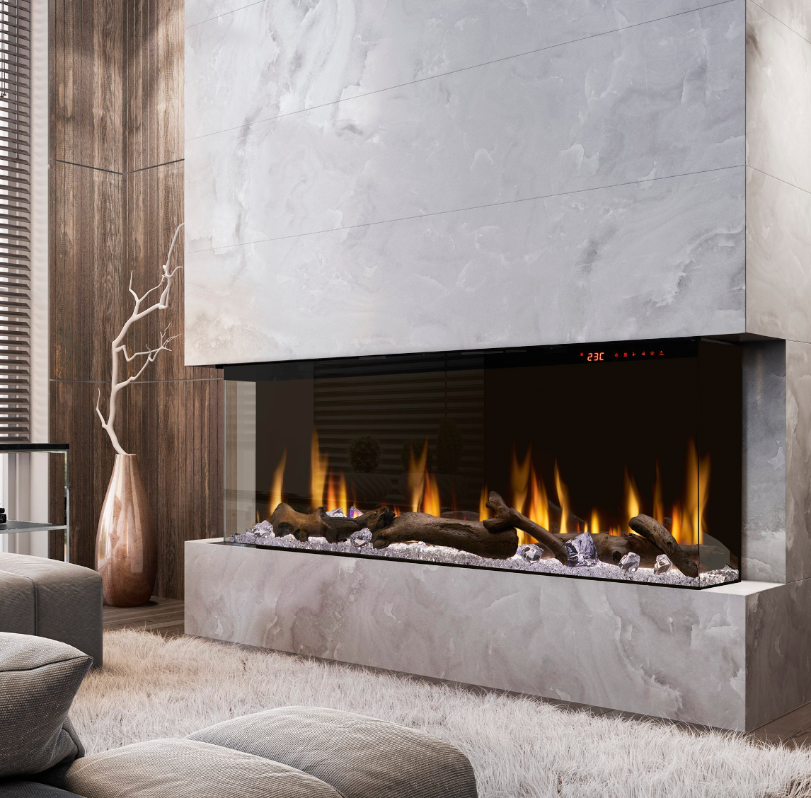 Dimplex Ignite Bold 50" Linear Electric Fireplace - XLF5017-XD