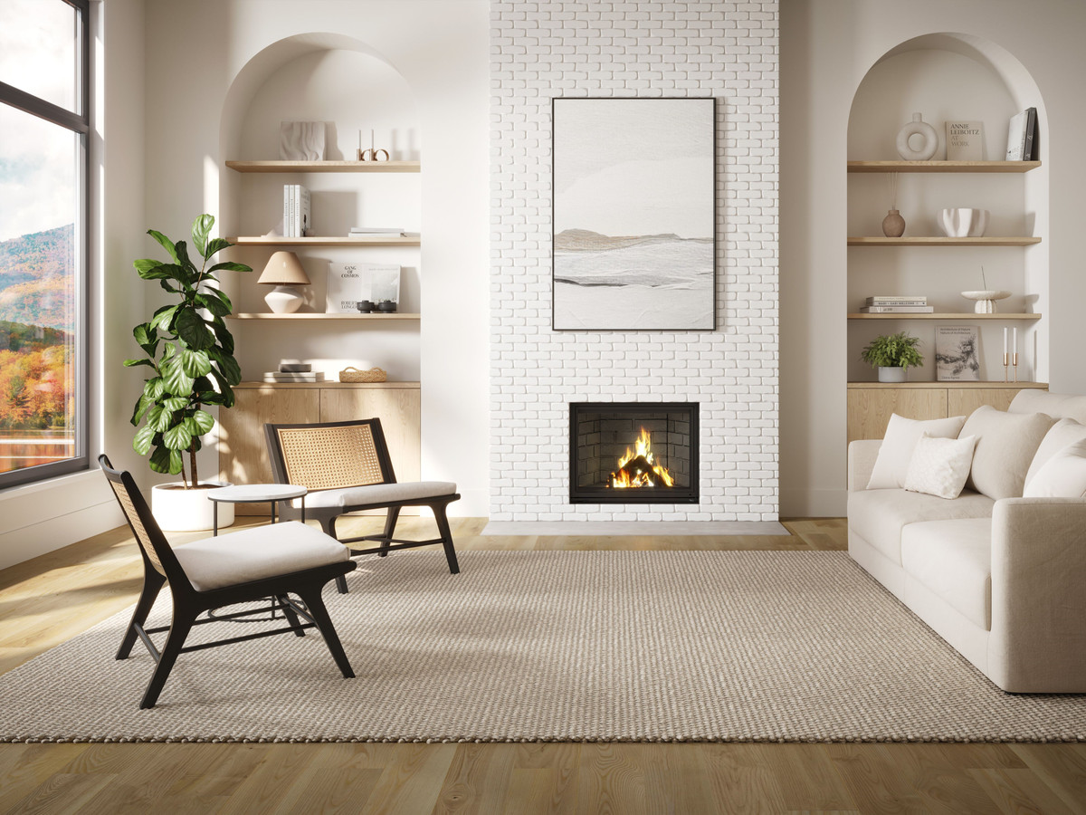 Valcourt Antoinette Wood-Burning Fireplace - FP7D