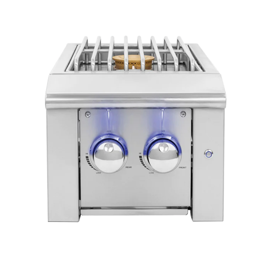 AMD Alturi Series Double Side Burner with LED Illumination - ALTSB2-NG(LP)