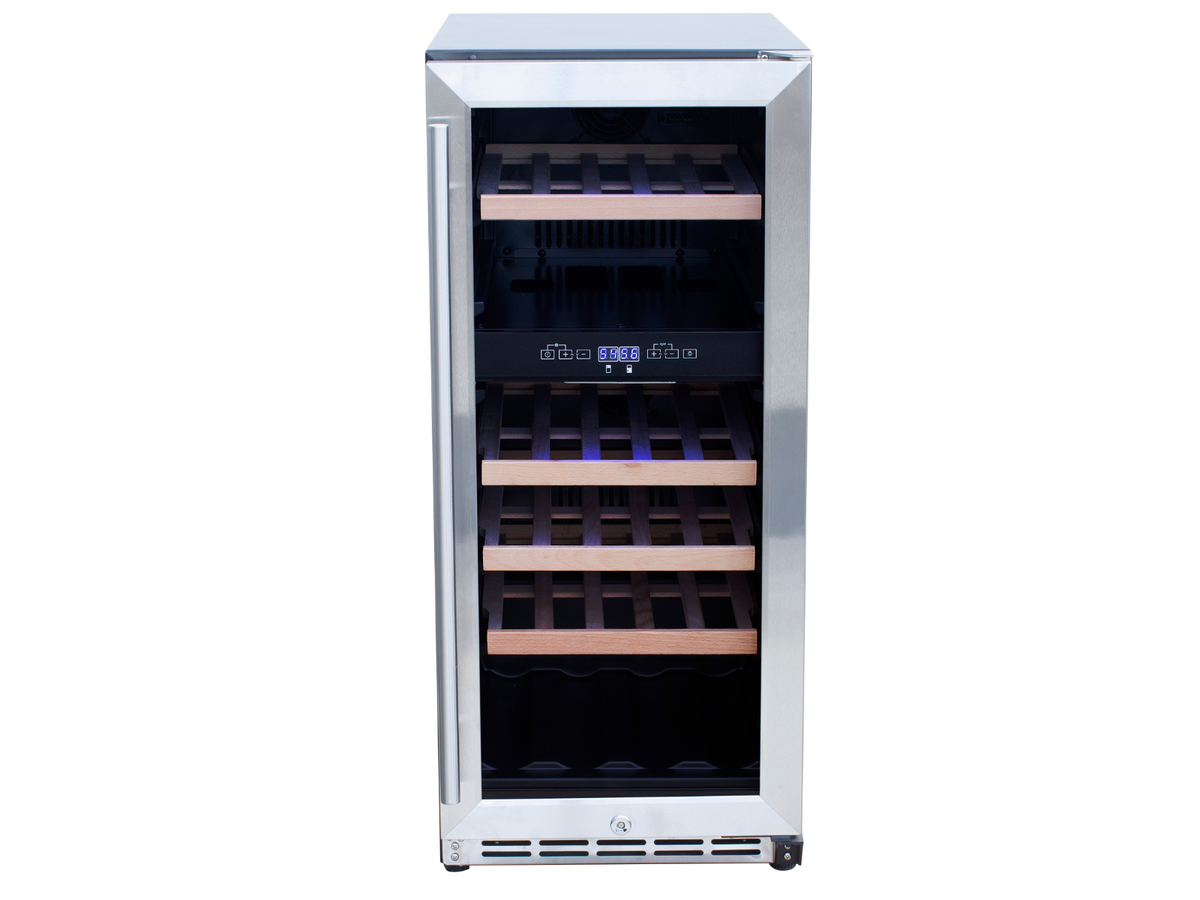 Summerset RFR-15WD 15" Dual Zone Outdoor Rated Wine Cooler | Mod Living Spaces