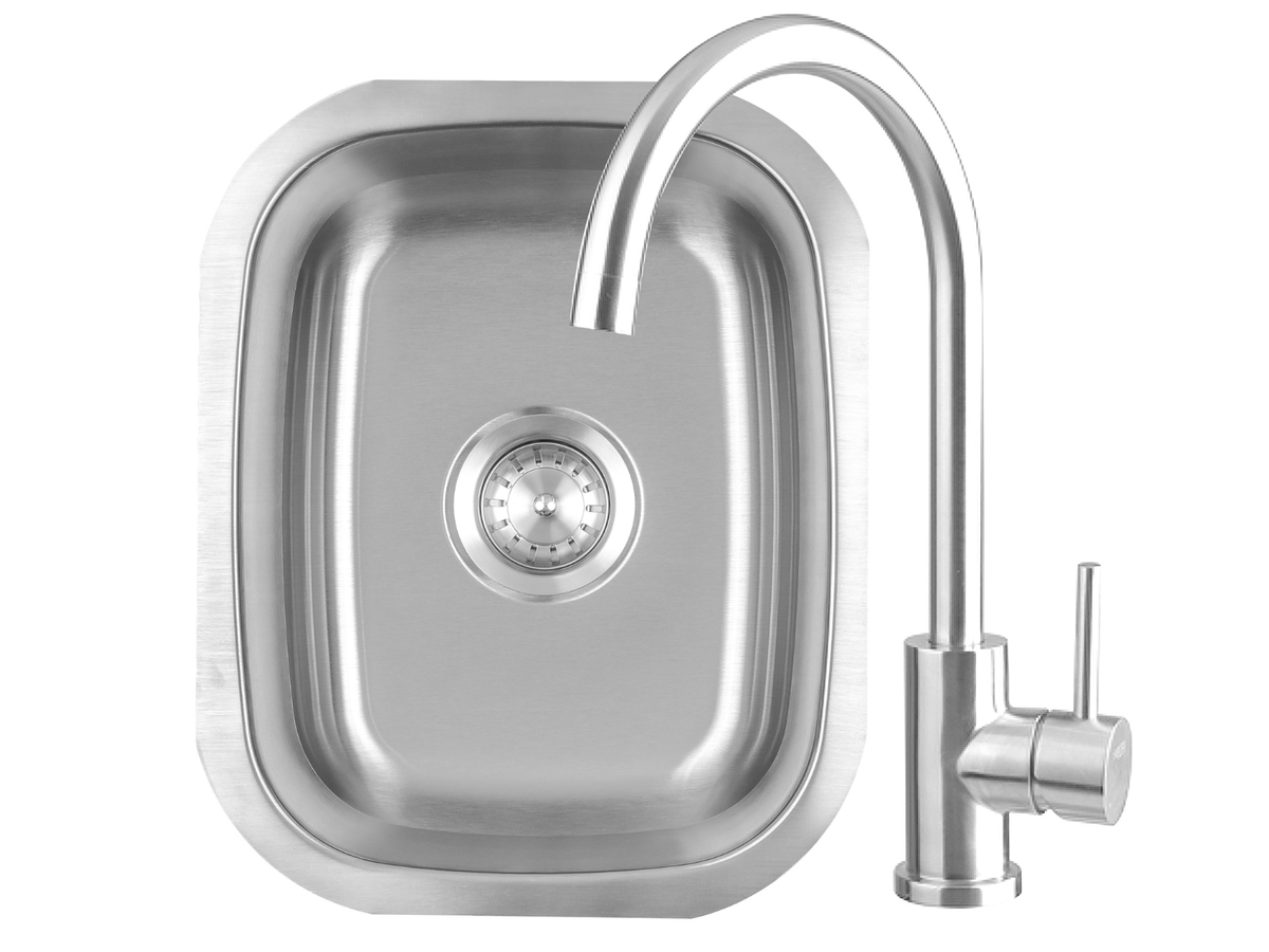 Summerset 19" Undermount Sink & 360° Hot/Cold Faucet | Mod Living Spaces