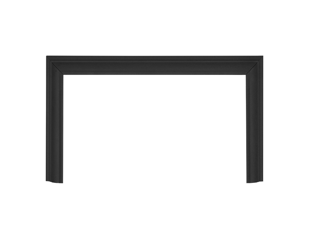 Napoleon Textured Satin Black 3-Sided Aluminum Trim (Opening up to 20.5" H x 35.75" W) for Inspiration ZC