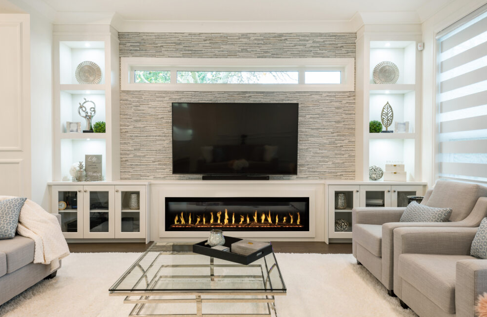 Modern Flames Orion Slim 60" Linear Heliovision Fireplace