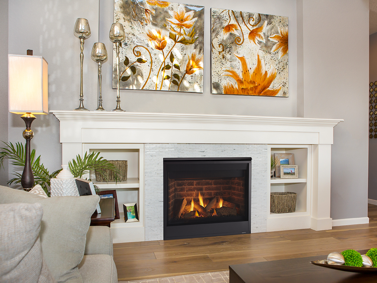 Majestic Quartz IFT 36" Direct Vent Gas Fireplace - QUARTZ36IFTN