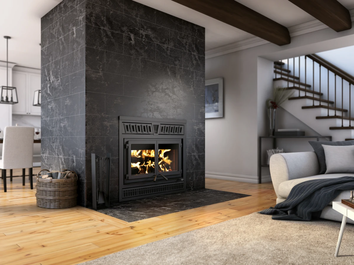 Valcourt Waterloo Wood-Burning Fireplace - FP15