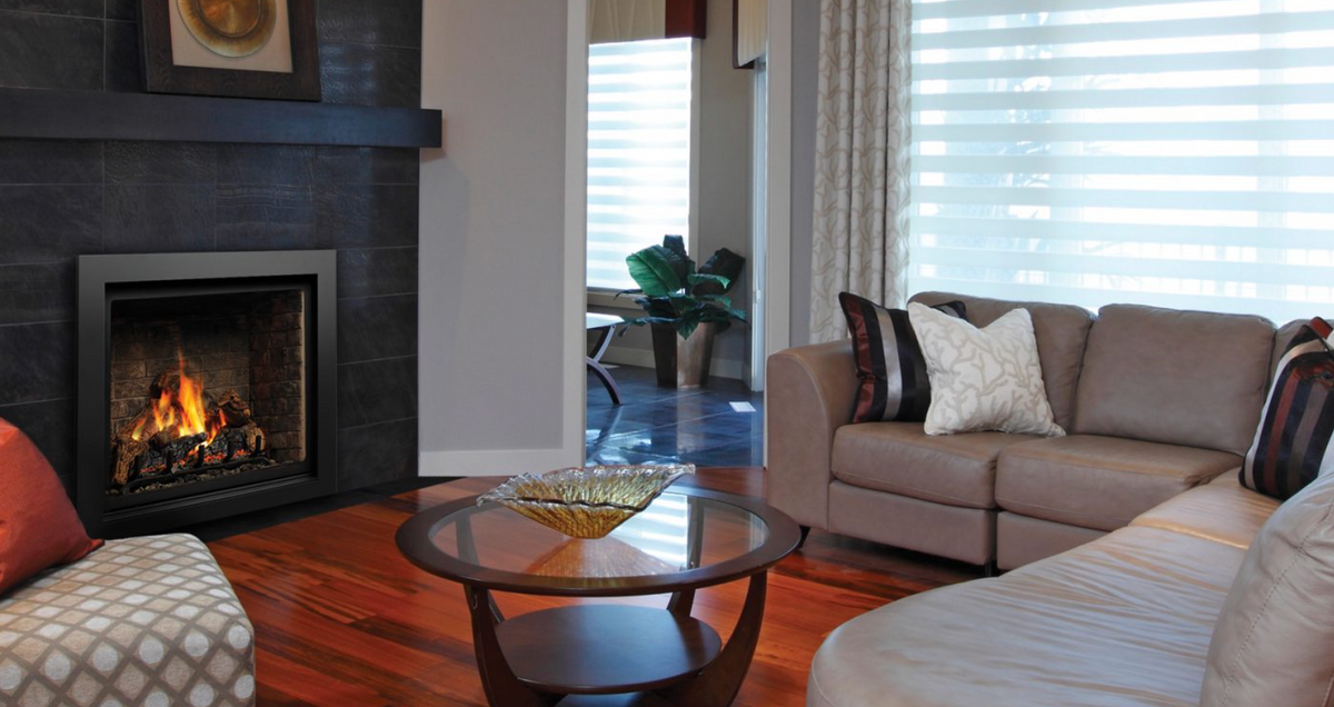 Kingsman ZCV 39" Zero Clearance Direct Vent Gas Fireplace - ZCV39