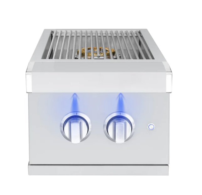 American Made Grill Atlas Double Side Burner - ATSSB2-NG(LP)