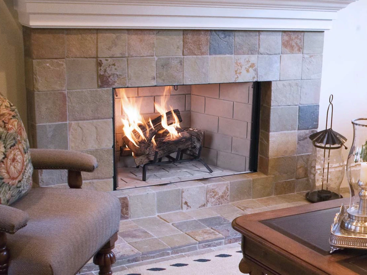 Superior WRT3500 Series 43" Open-Hearth Wood-Burning Fireplace - WRT3543WS(WH)