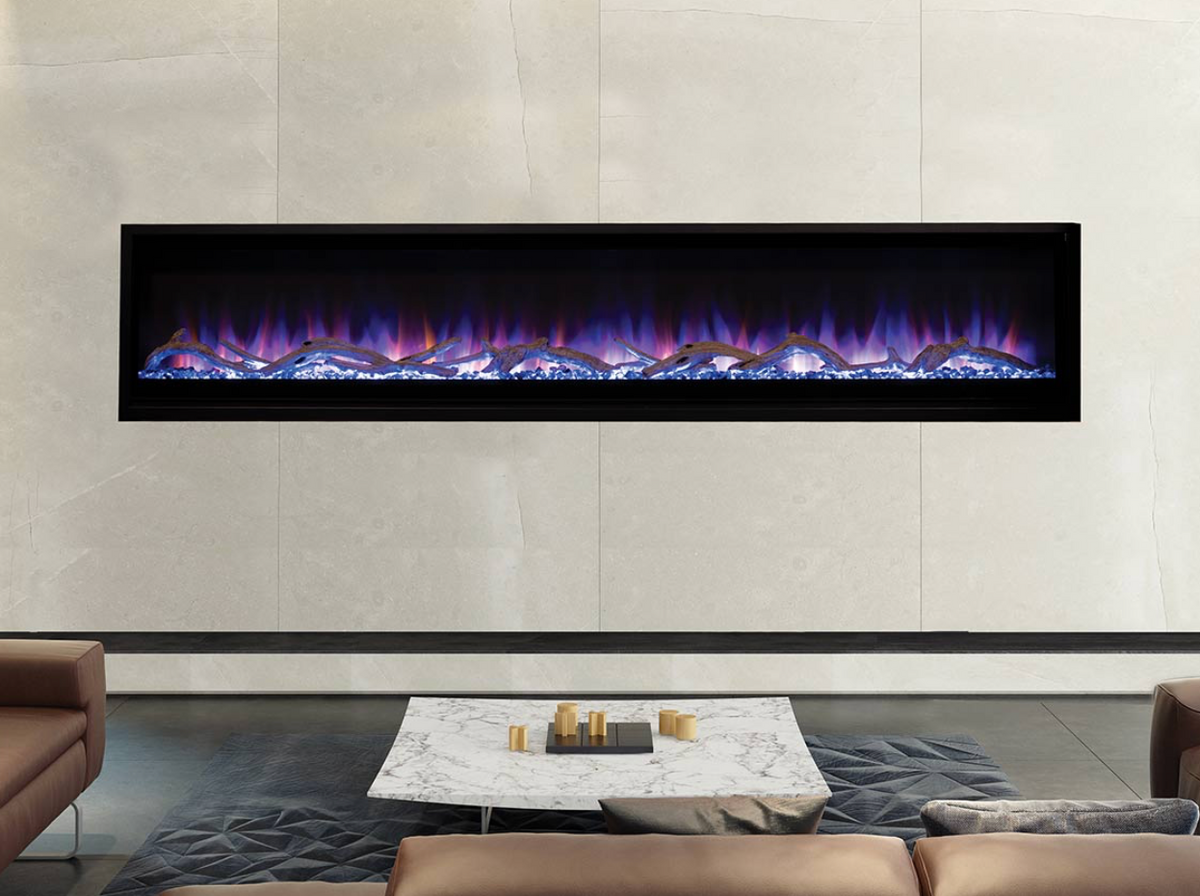 Superior ERL3000 Series 100" Linear Radiant Electric Fireplace -MPE-100D
