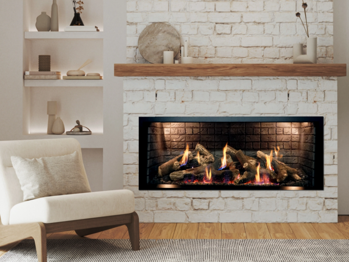 Empire McKinley/Maverick 60" Linear Direct Vent Gas Fireplace - DVCTL60CFP95N