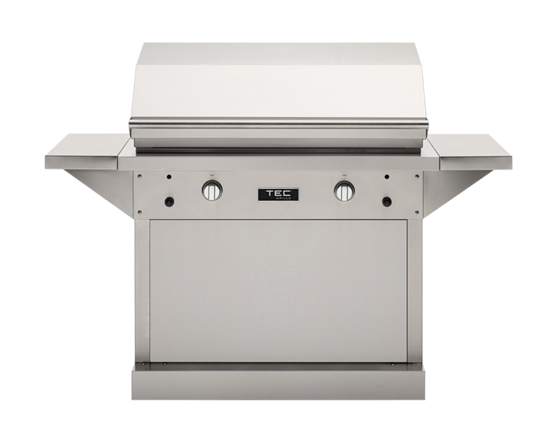 TEC Patio FR 44" Freestanding Grill - PFR2LP(NT)PEDS