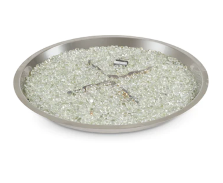 Outdoor Greatroom Round Crystal Fire Plus Gas Burner - CFP20(30)