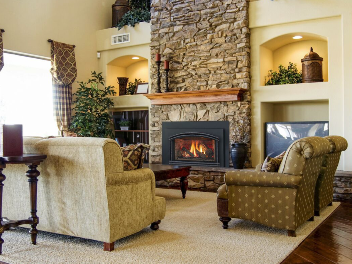 Majestic Trilliant 25" Direct Vent Gas Fireplace Insert - TRILLIANT25IN