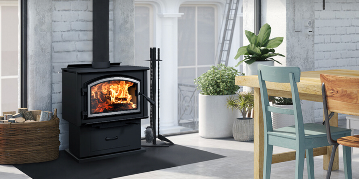 Empire Stove Gateway 1700 Wood Burning Stove - WB17FS