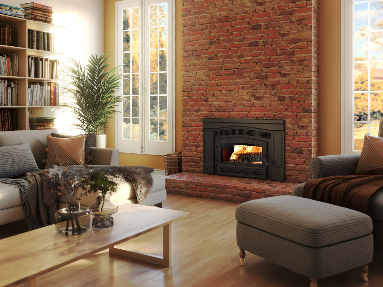 Osburn Wood-Burning Fireplace Inserts