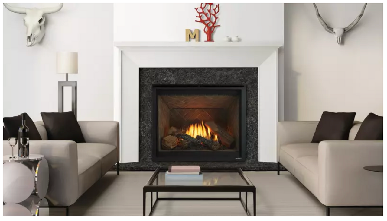 Heat u0026 Glo 6KL 36 Top/Rear Direct Vent Traditional Gas Fireplace - 6KL