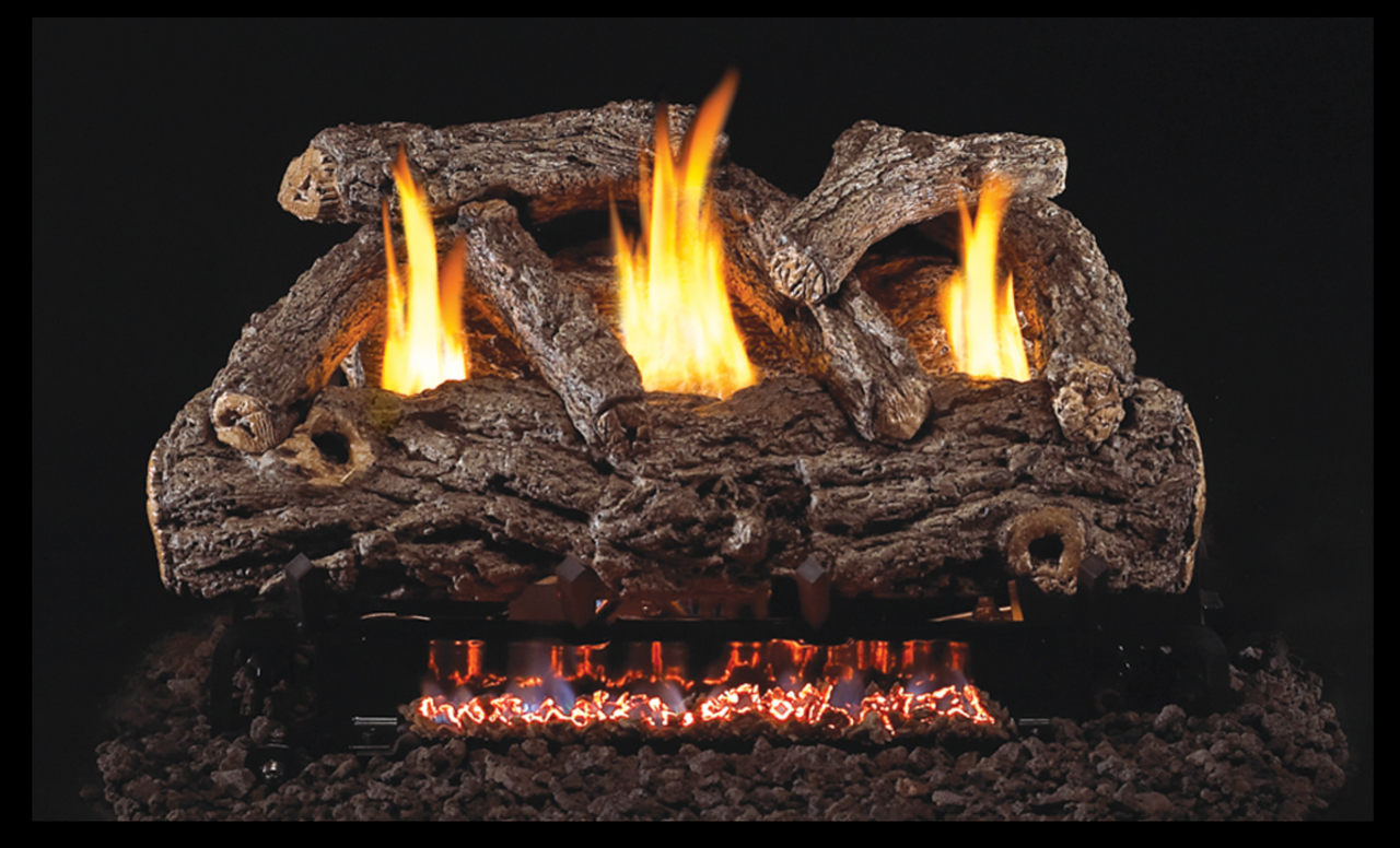 Real Fyre Golden Oak Designer G9E Series Vent-Free Gas Log Set - RD9