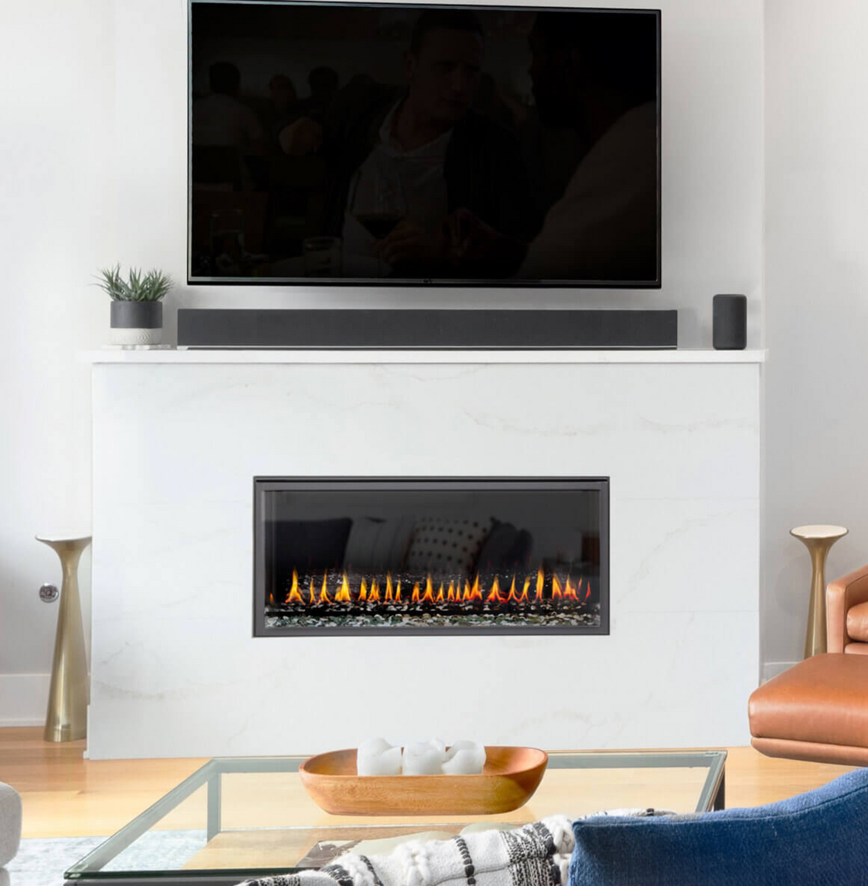 Montigo Exemplar R320 Luxury Linear Gas Direct Vent Fireplace R320N