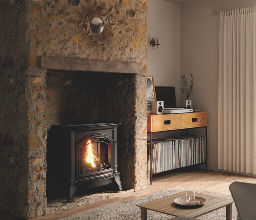 Ventless Freestanding Gas Fireplace Everwarm Freestanding Vent