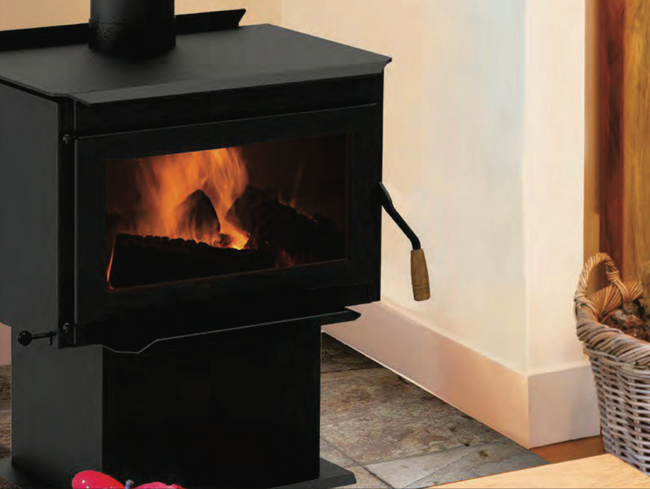 Country Stoves Sumter 2100 GL Freestanding Wood-Burning Stove with