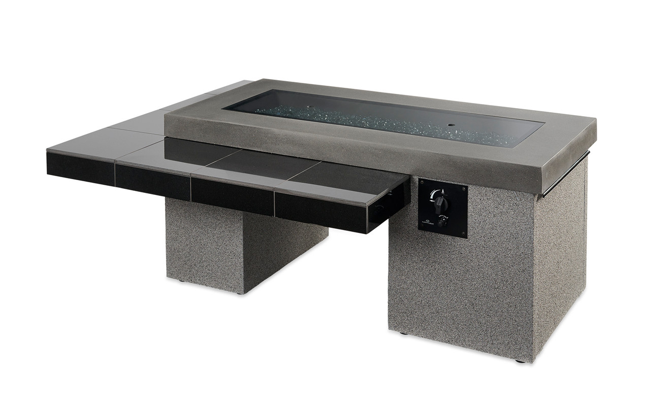 Outdoor Greatroom Uptown Linear Gas Fire Pit Table - Thumbnail 2