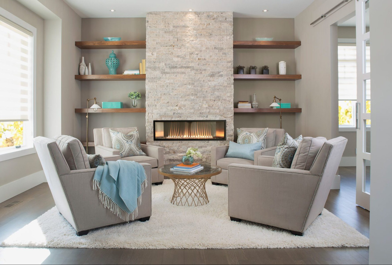 Empire Boulevard Linear Vent-Free Gas Fireplace