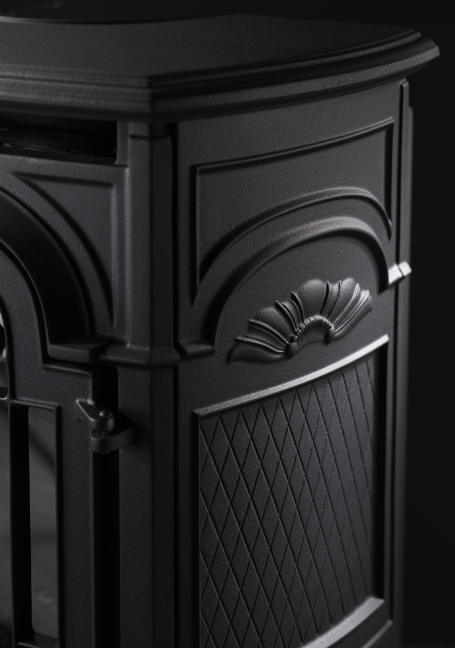 Vermont Castings Stardance DV Gas Stove, Classic Black SDDVTCBSB