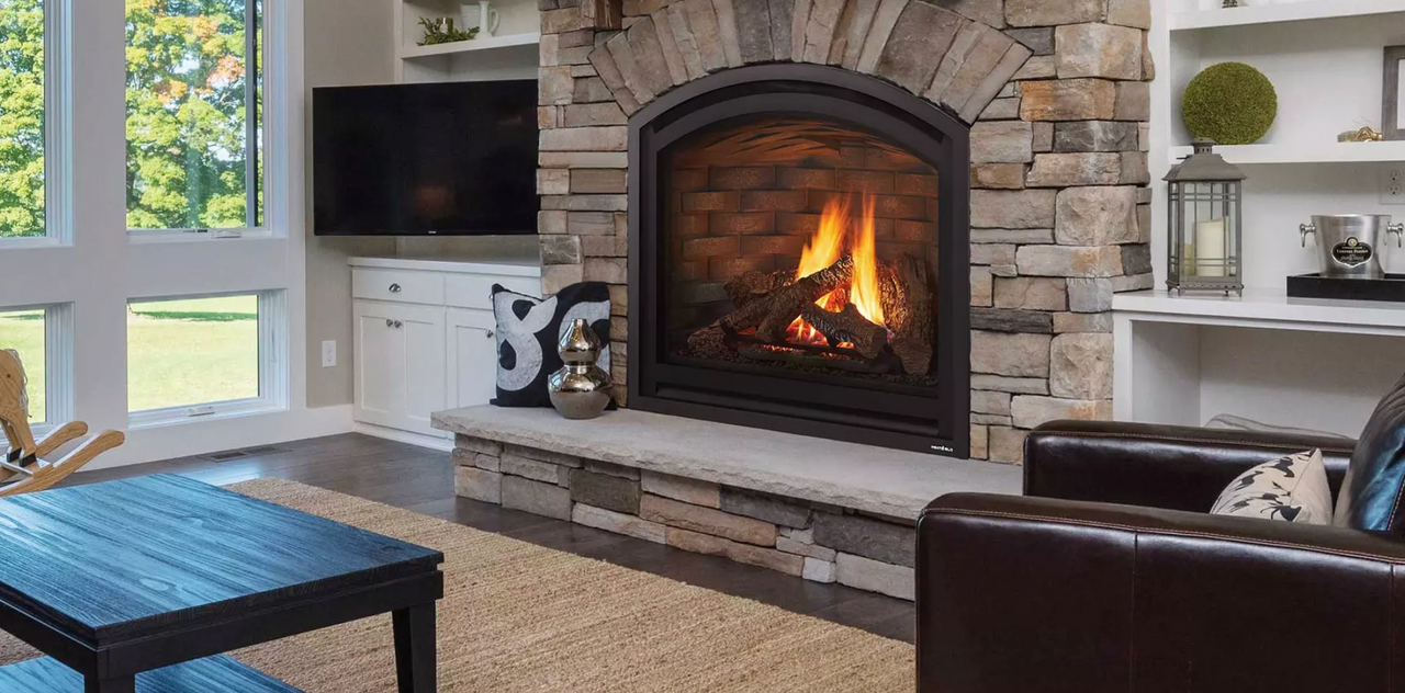 Heat & Glo Cerona 42 Arched Direct Vent Gas Fireplace - CERONA-42-IFT