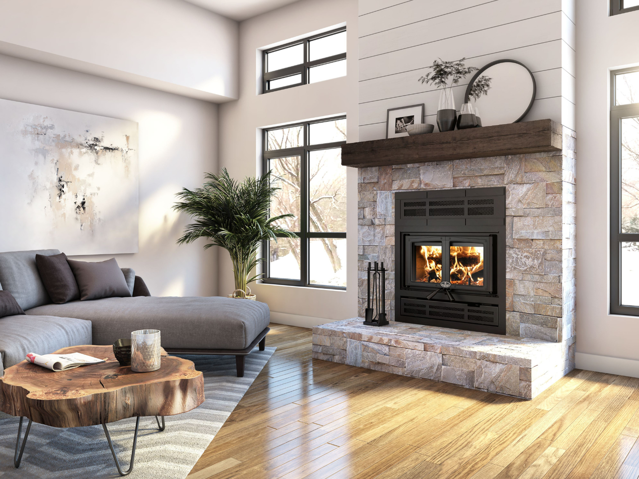 Osburn Wood-Burning Fireplaces