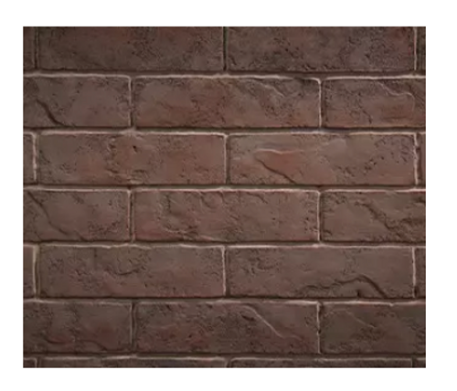 Heat & Glo Traditional Brick Refractory (3 Piece) - Calm Umber - BRICK-8K-CU